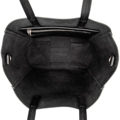 Small Grained Calfskin Vertical Cabas Satchel