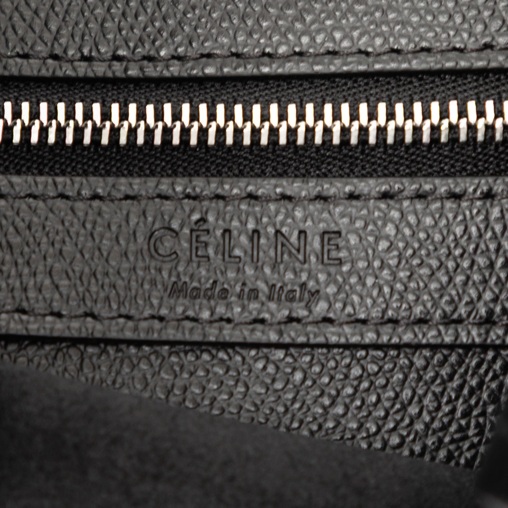 Small Grained Calfskin Vertical Cabas Satchel