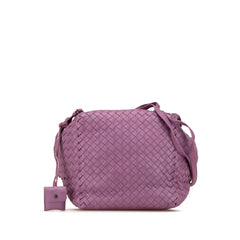 Nappa Intrecciato Cube Crossbody