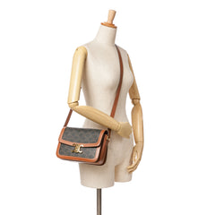 Teen Coated Canvas Triomphe Crossbody