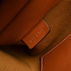 Triomphe Coated Canvas Clutch On Chain