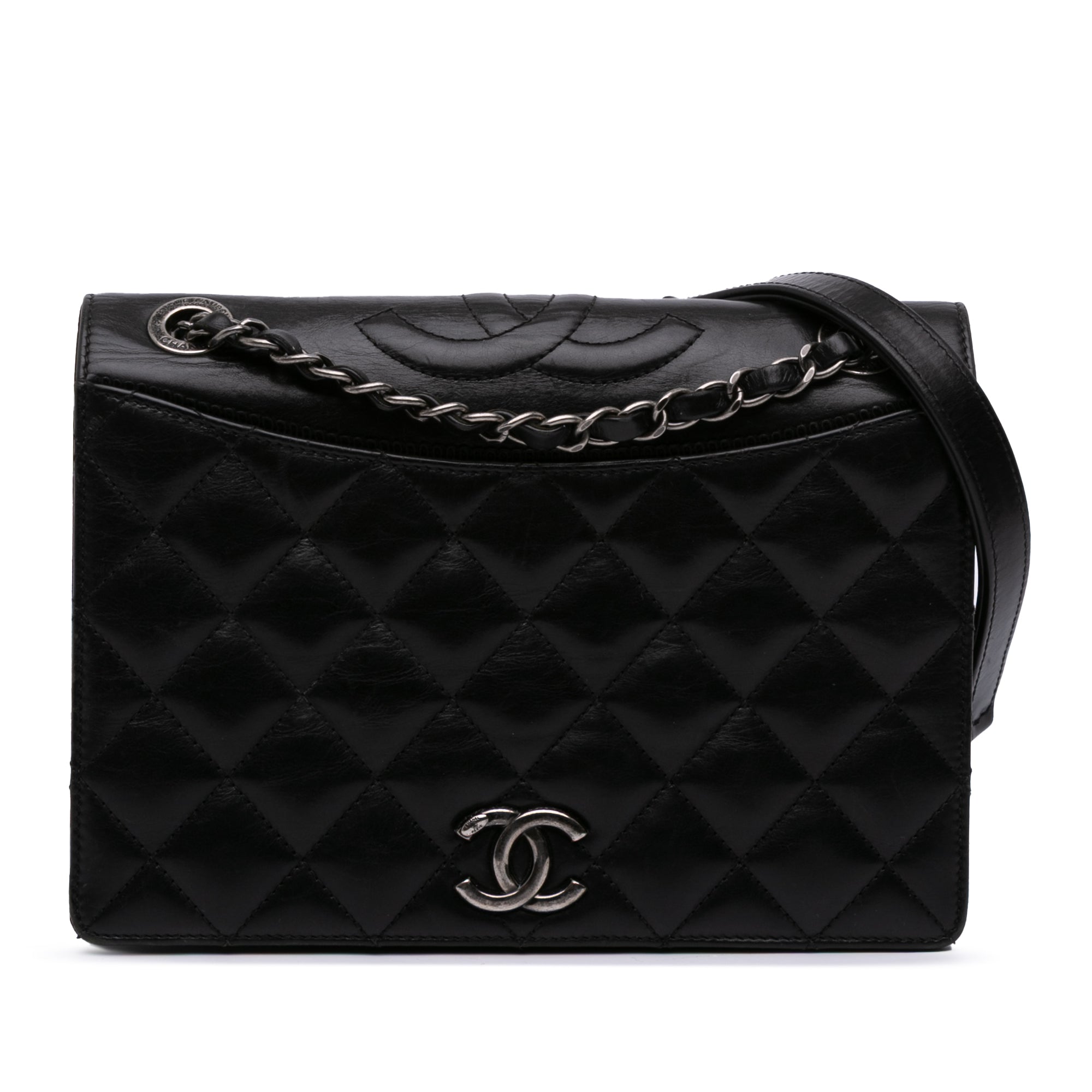 Medium Quilted Lambskin Ballerine Flap