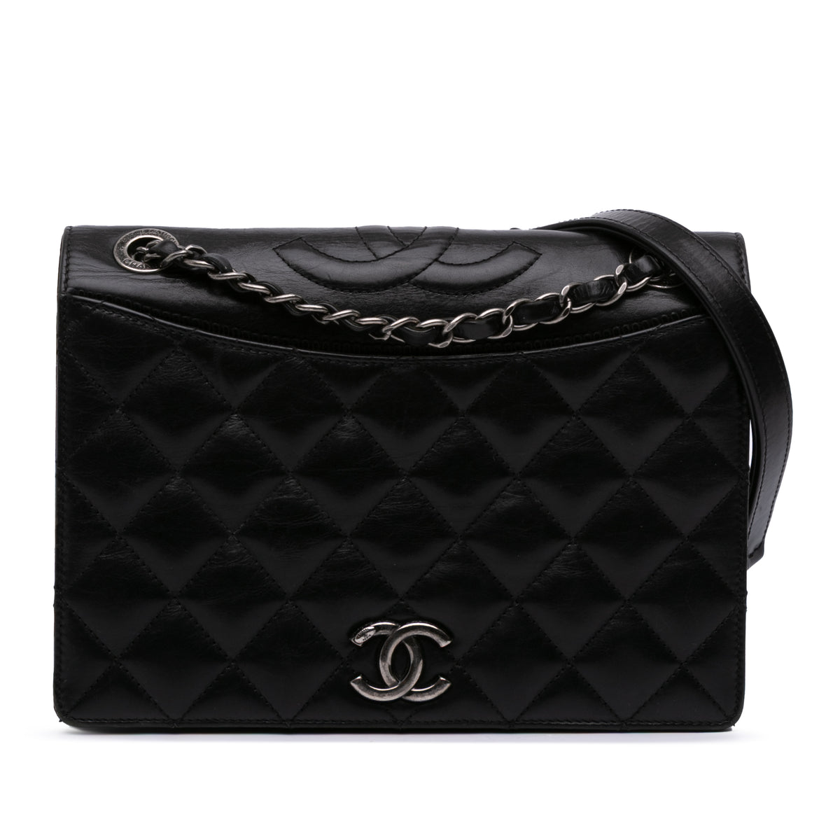 Medium Quilted Lambskin Ballerine Flap