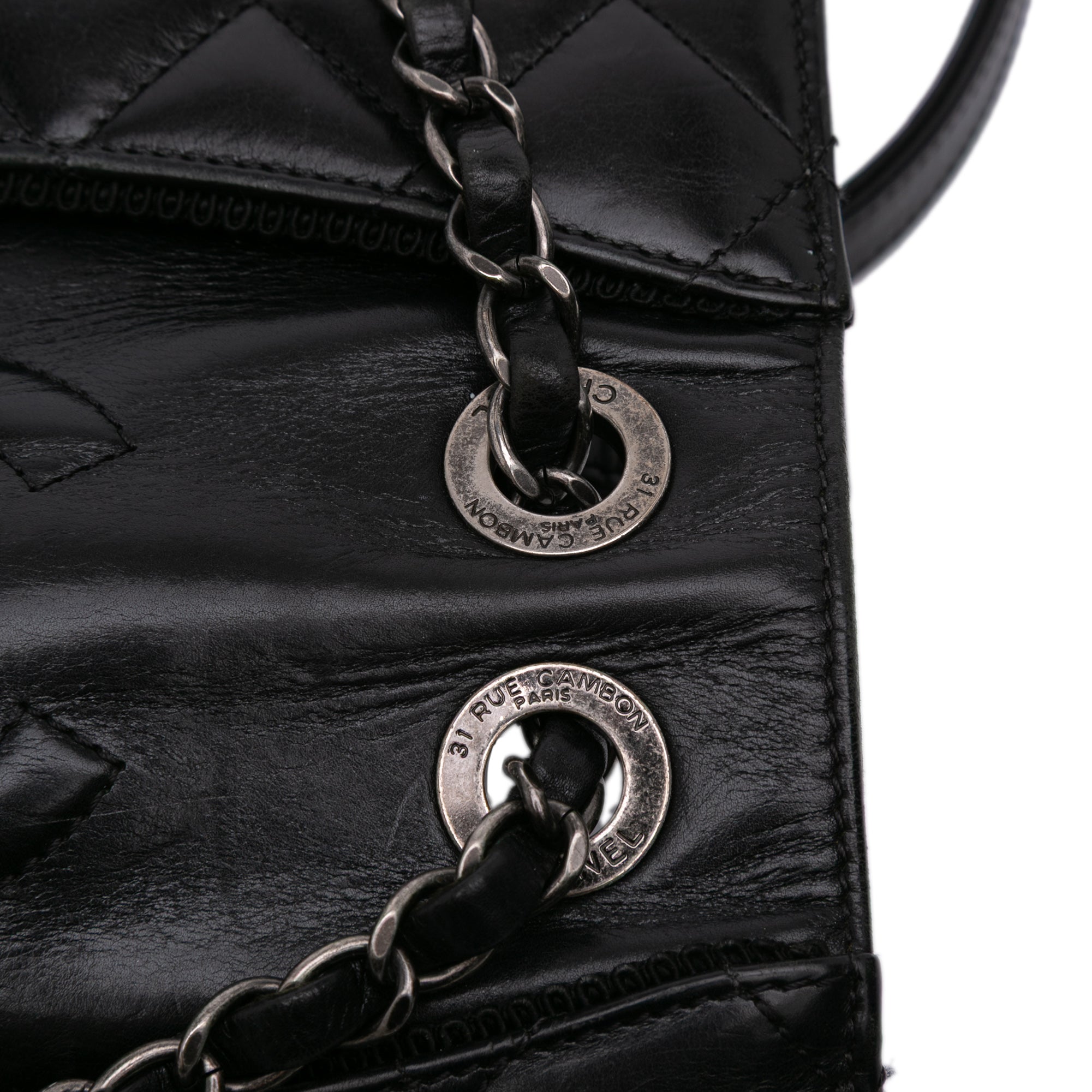 Medium Quilted Lambskin Ballerine Flap