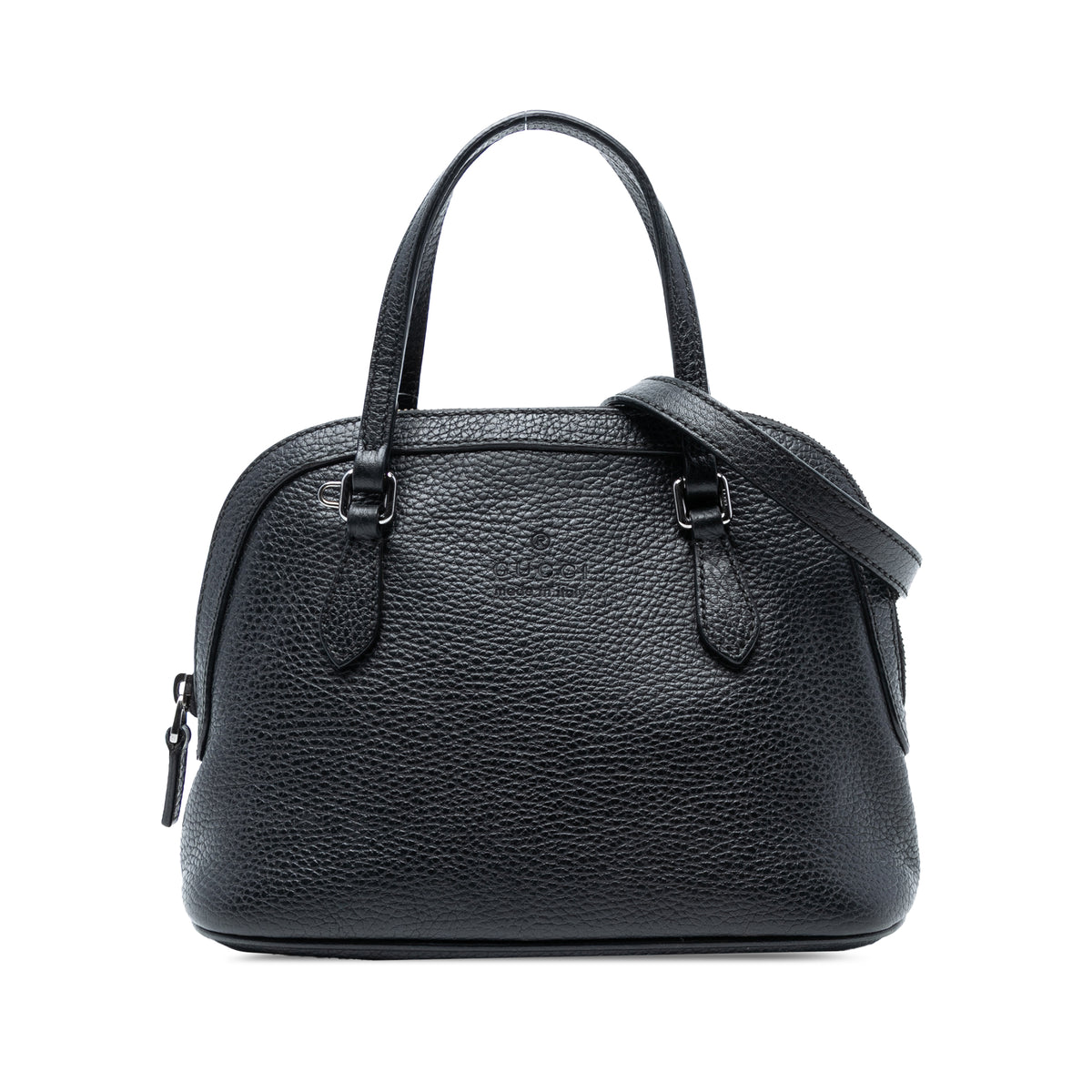 Mini Leather Dome Satchel