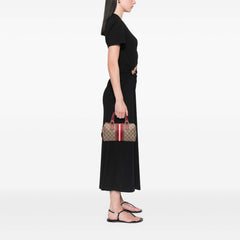 Limited Edition Small GG Supreme Web Joy Boston Bag