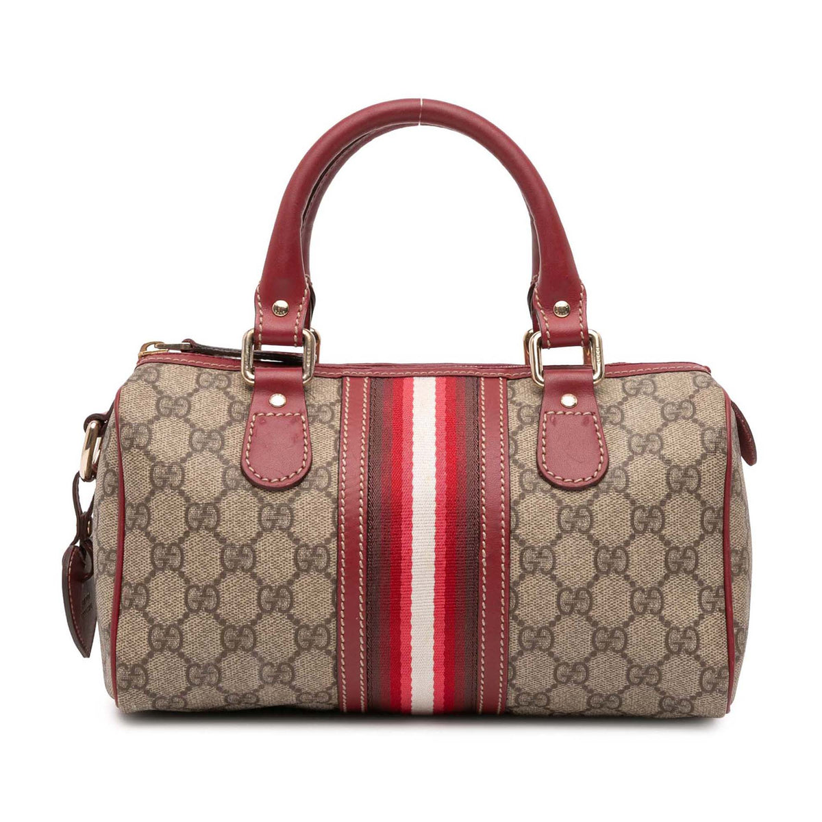Limited Edition Small GG Supreme Web Joy Boston Bag