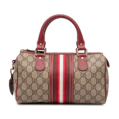 Limited Edition Small GG Supreme Web Joy Boston Bag