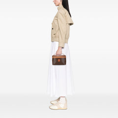 Macadam Coated Canvas Vanity Bag