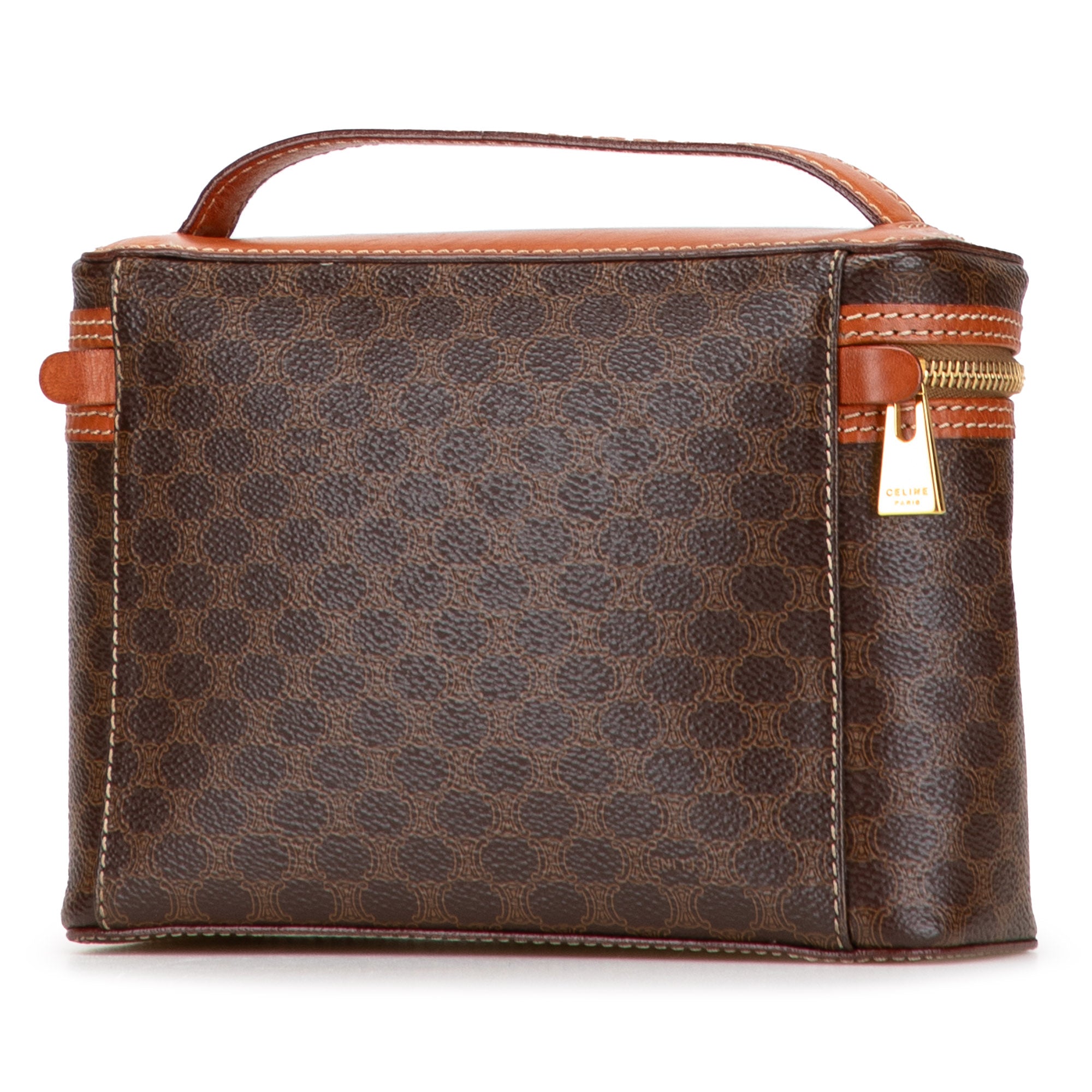 Macadam Coated Canvas Vanity Bag