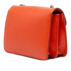 Small Dollar Calfskin Interlocking G Crossbody
