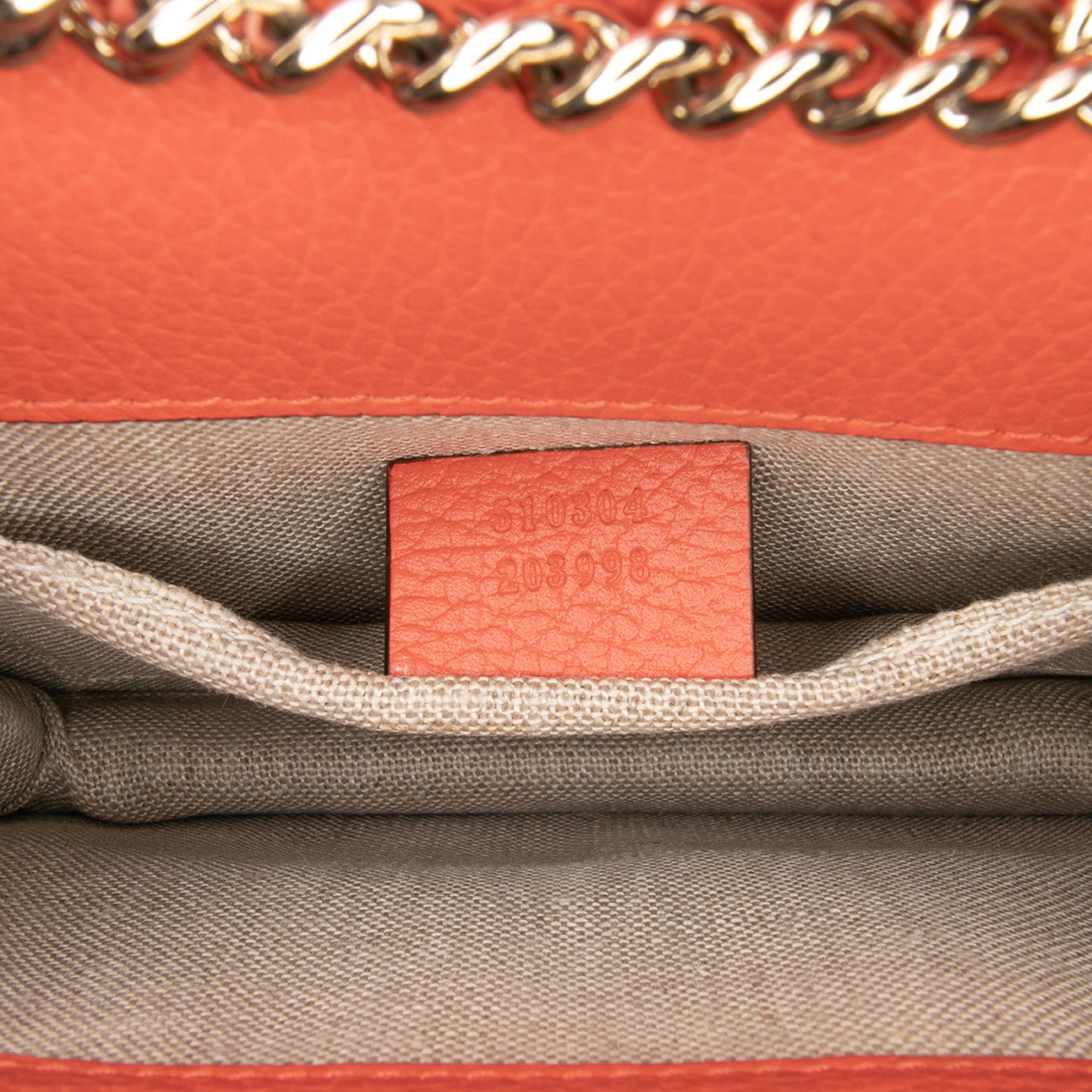 Small Dollar Calfskin Interlocking G Crossbody