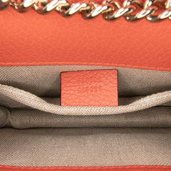 Small Dollar Calfskin Interlocking G Crossbody