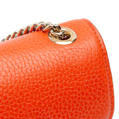 Small Dollar Calfskin Interlocking G Crossbody