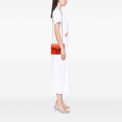 Small Dollar Calfskin Interlocking G Crossbody