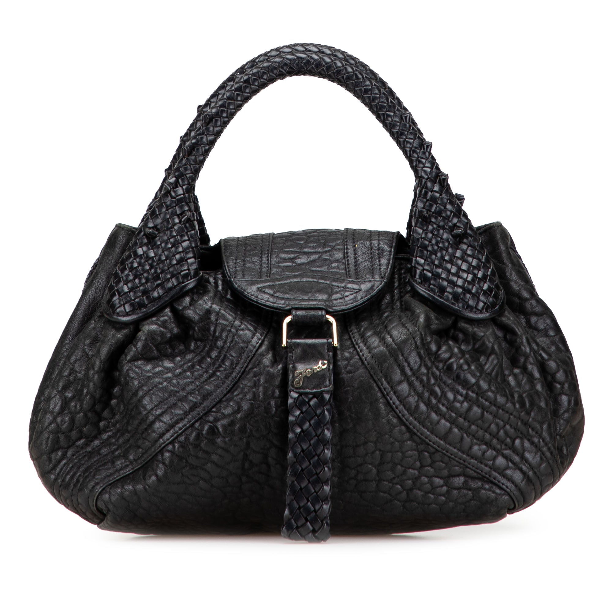 Leather Spy Handbag