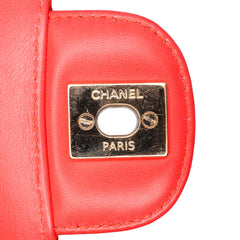 Medium Classic Patent Valentines Heart Charms Single Flap