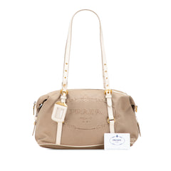 Canvas Canapa Logo Shoulder Bag