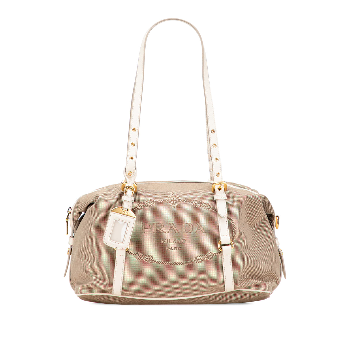 Canvas Canapa Logo Shoulder Bag