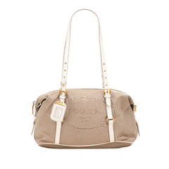 Canvas Canapa Logo Shoulder Bag
