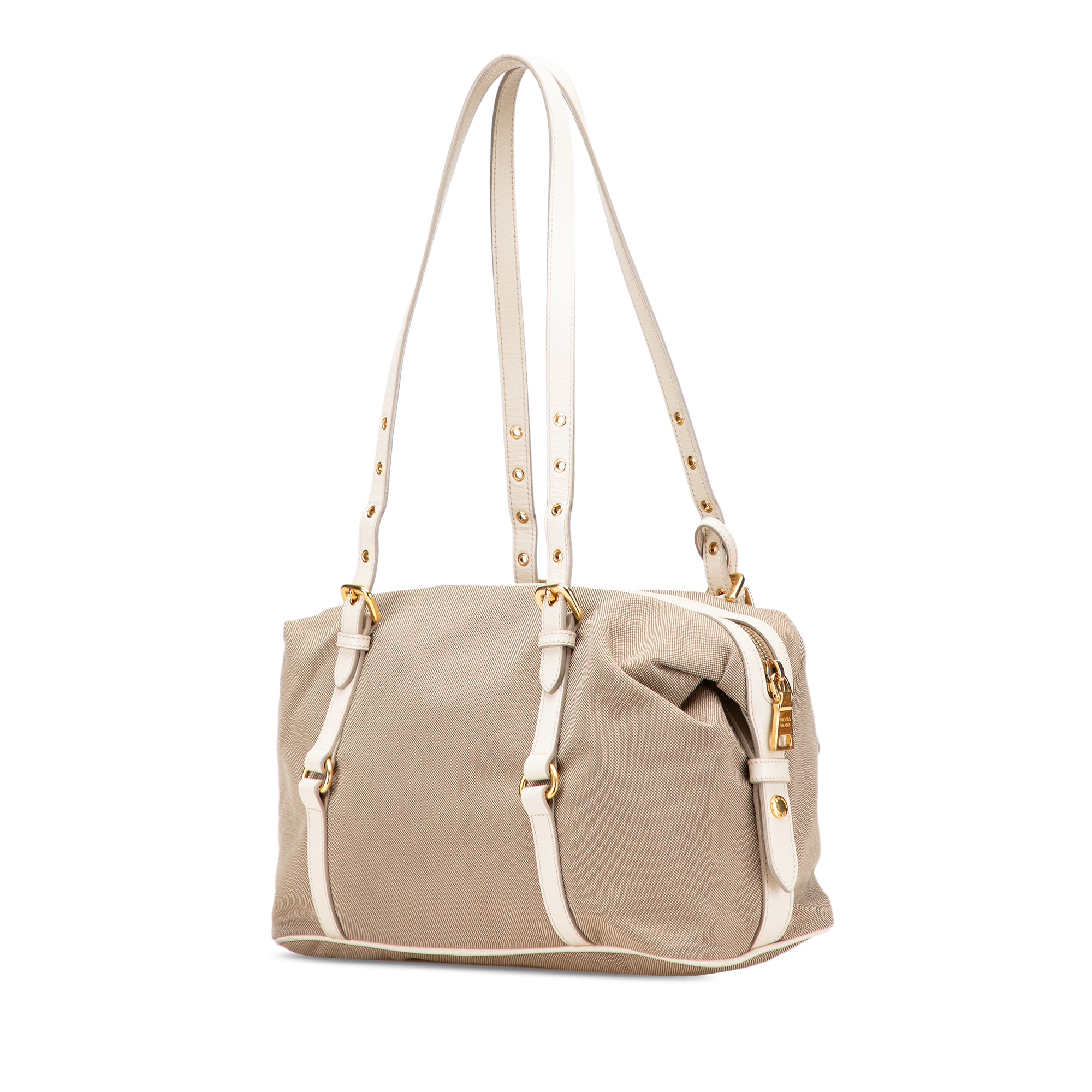 Canvas Canapa Logo Shoulder Bag