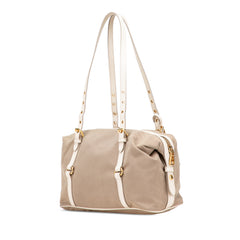 Canvas Canapa Logo Shoulder Bag