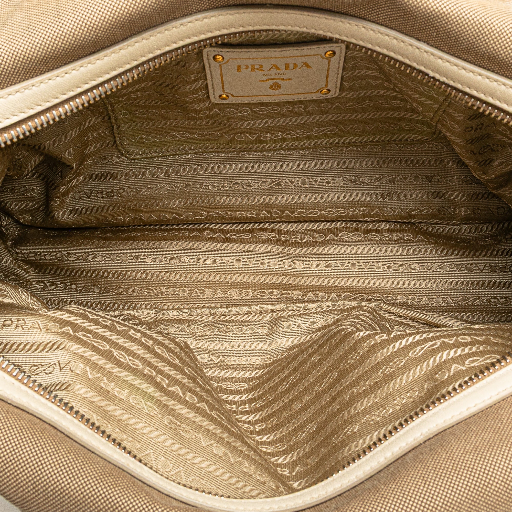 Canvas Canapa Logo Shoulder Bag