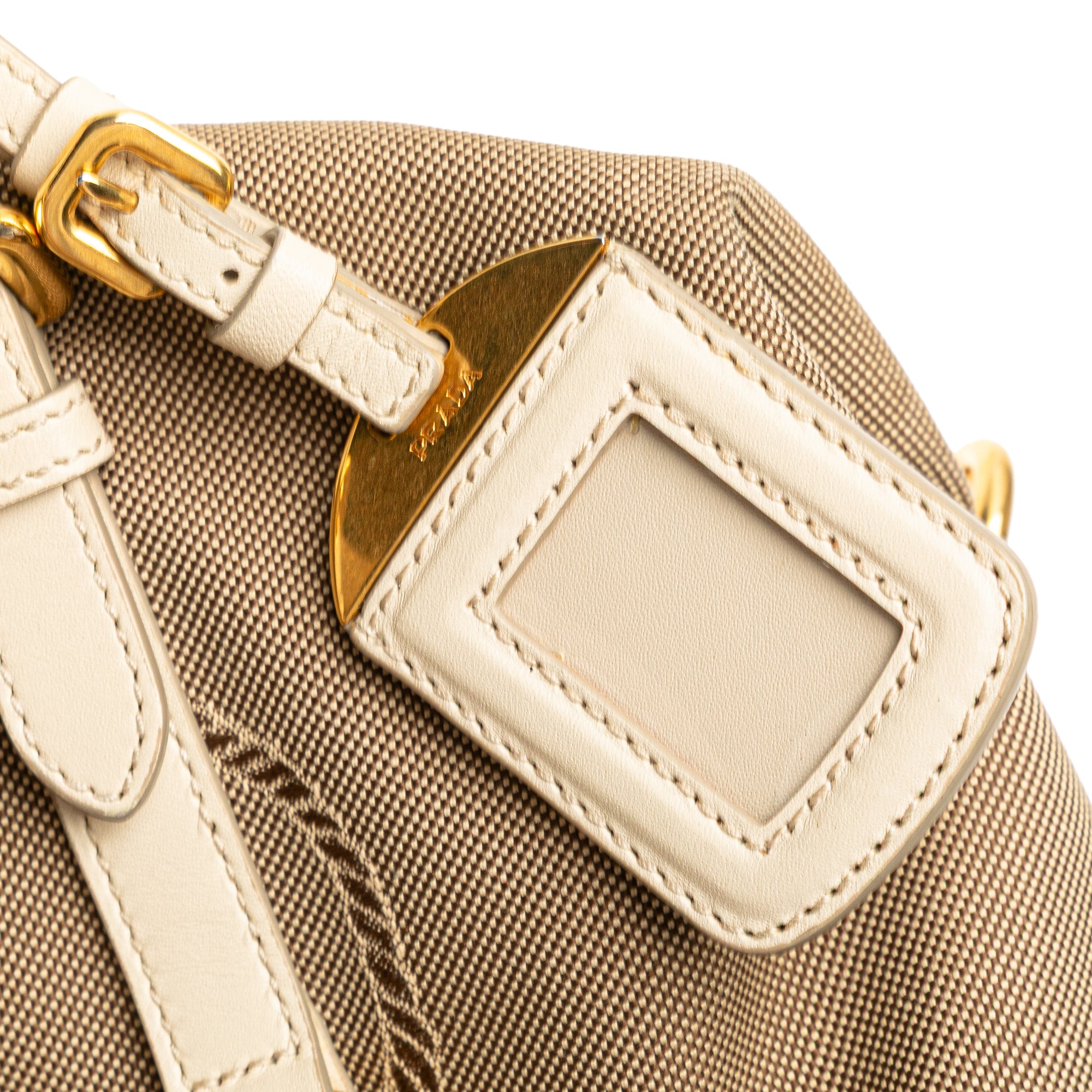 Canvas Canapa Logo Shoulder Bag