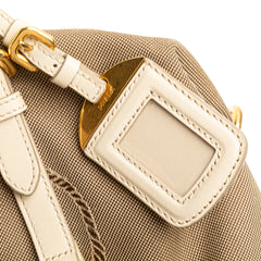Canvas Canapa Logo Shoulder Bag