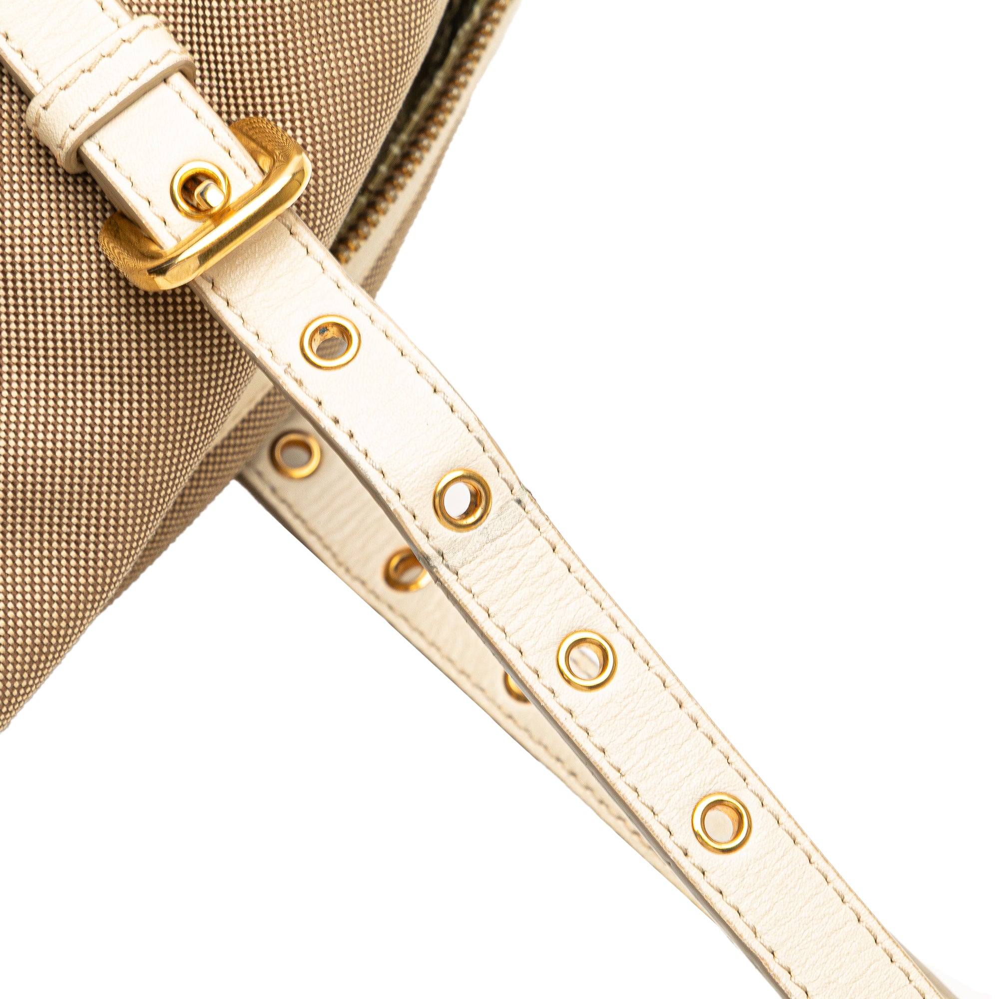 Canvas Canapa Logo Shoulder Bag