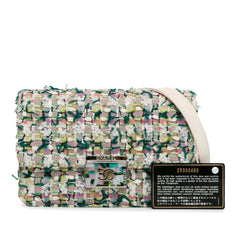 Tweed Beauty Lock Flap Bag