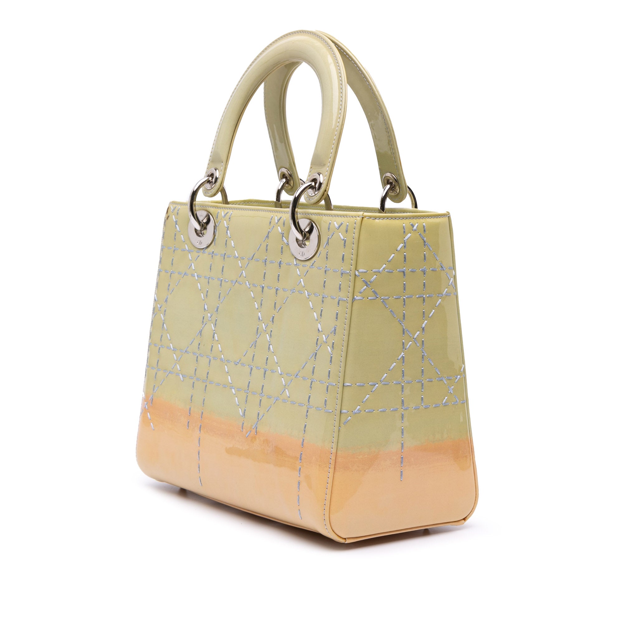 Medium Ombre Patent Cannage Lady Dior