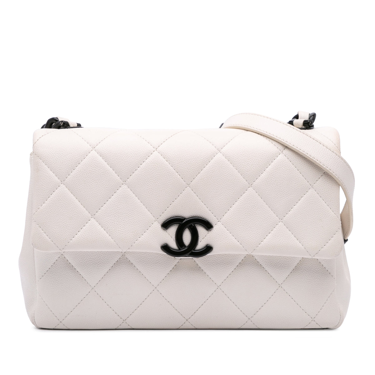 Medium Quilted Caviar My Everything Flap