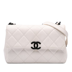 Medium Quilted Caviar My Everything Flap