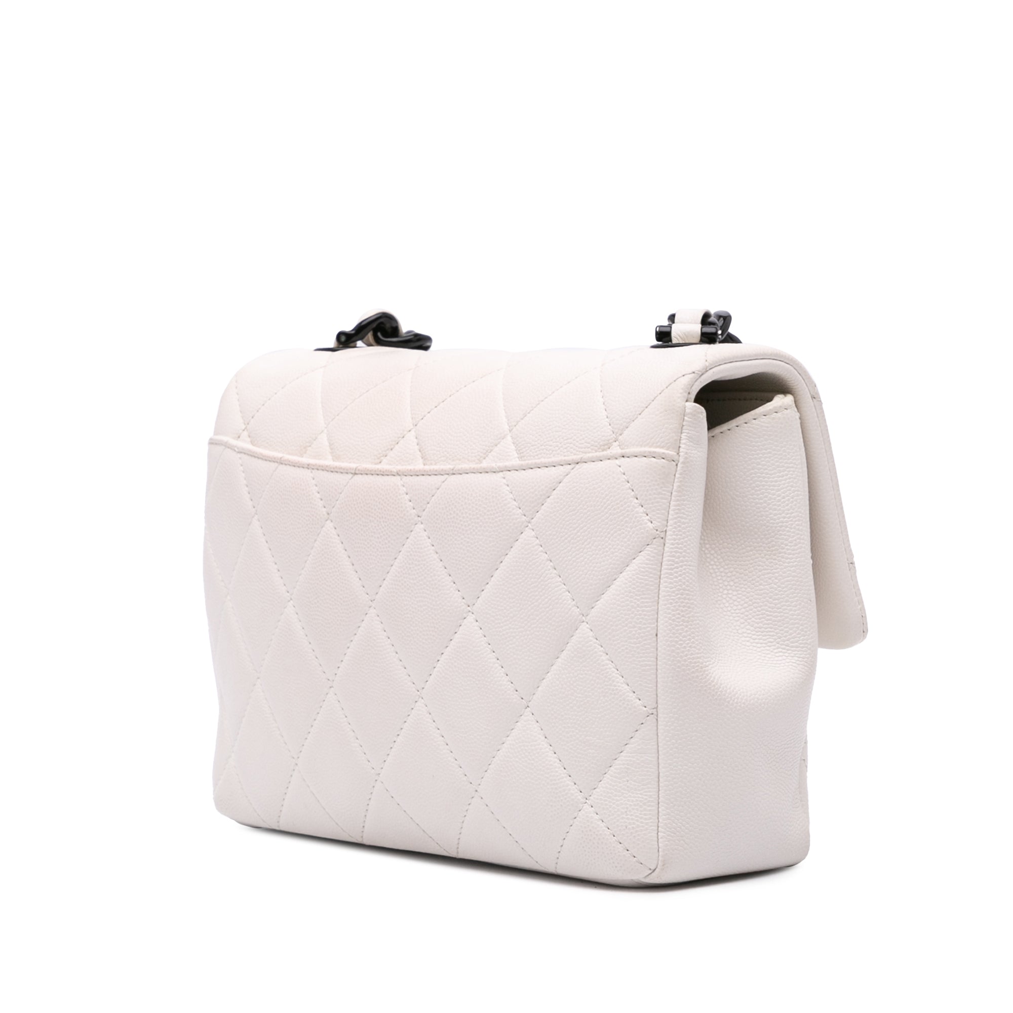 Medium Quilted Caviar My Everything Flap