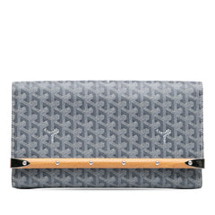 Goyardine Monte Carlo Bois Clutch