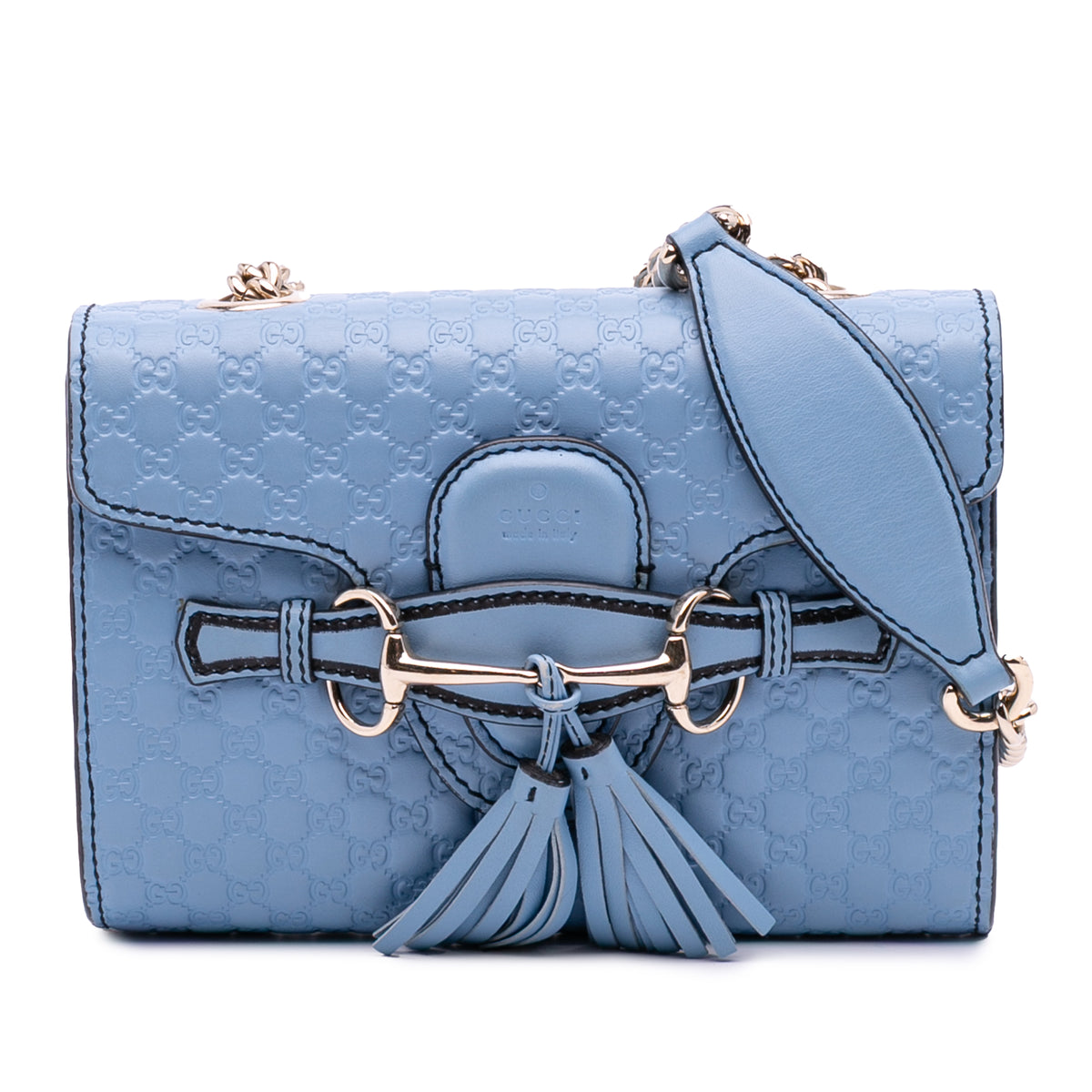 Mini Microguccissima Emily Crossbody