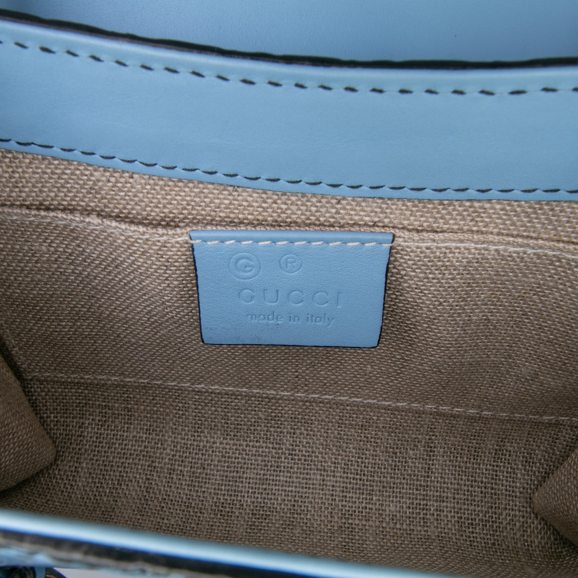 Mini Microguccissima Emily Crossbody