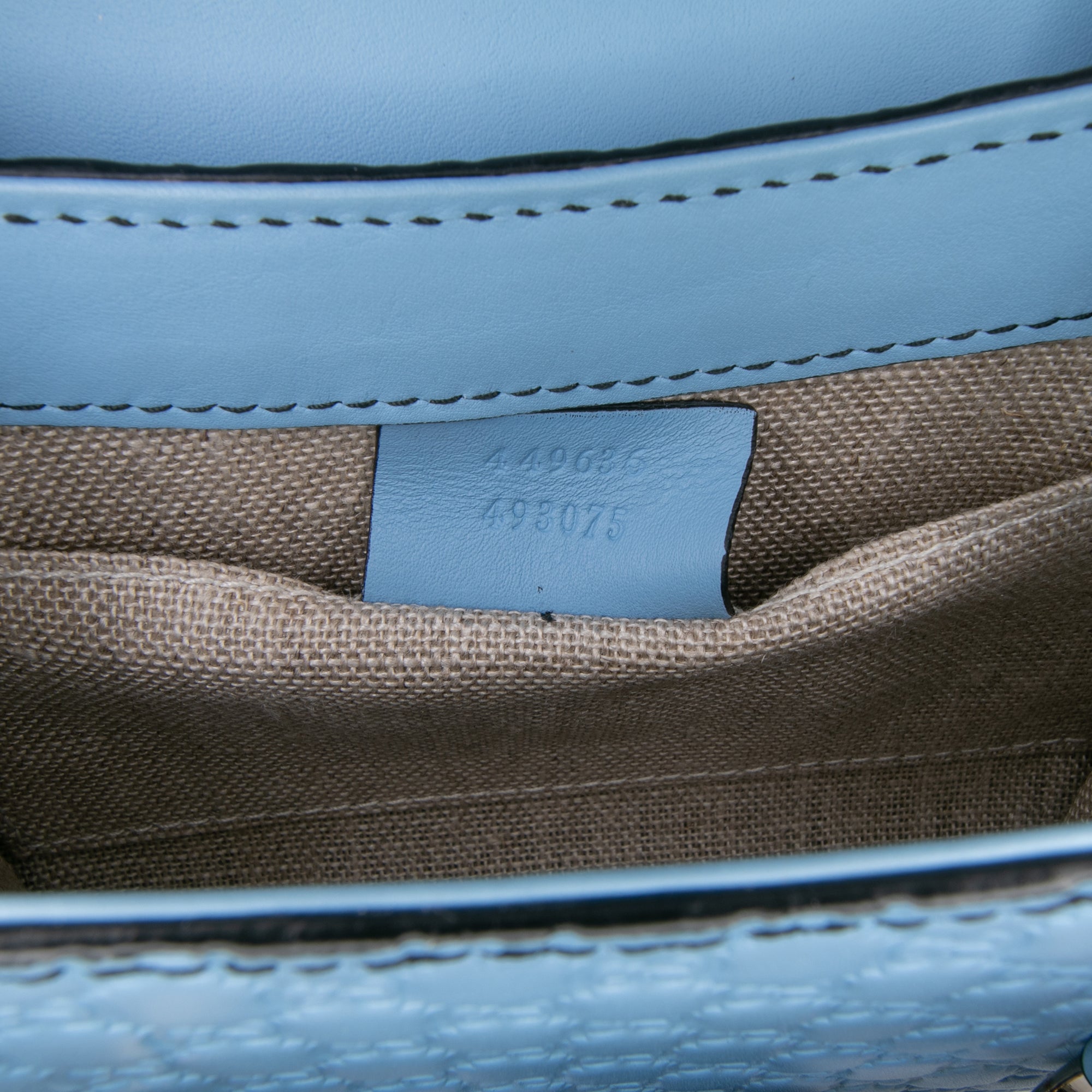 Mini Microguccissima Emily Crossbody