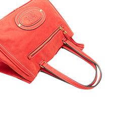 Nubuck Anagram Madrid Fringe Shoulder Bag