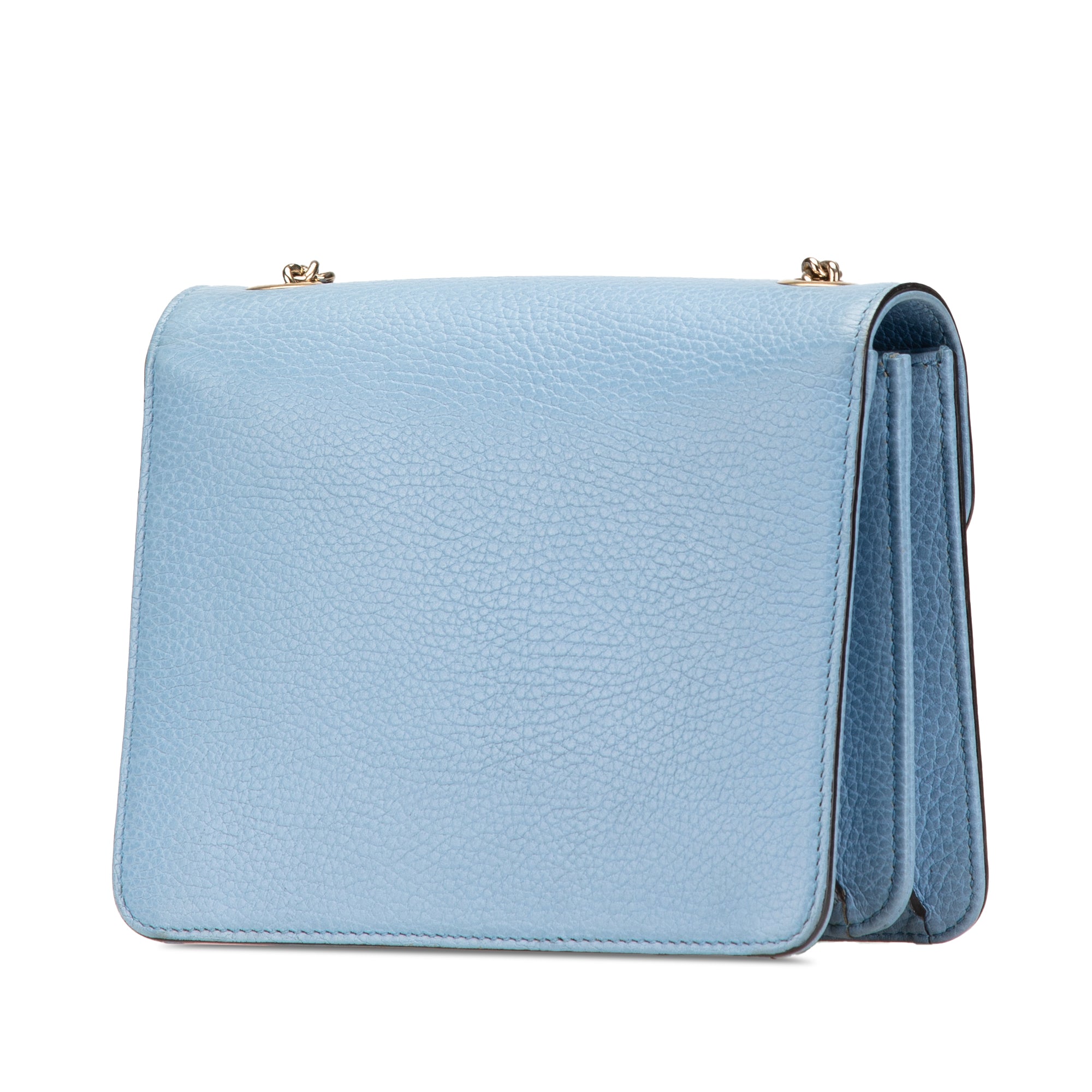 Small Dollar Calfskin Interlocking G Crossbody