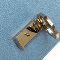 Small Dollar Calfskin Interlocking G Crossbody