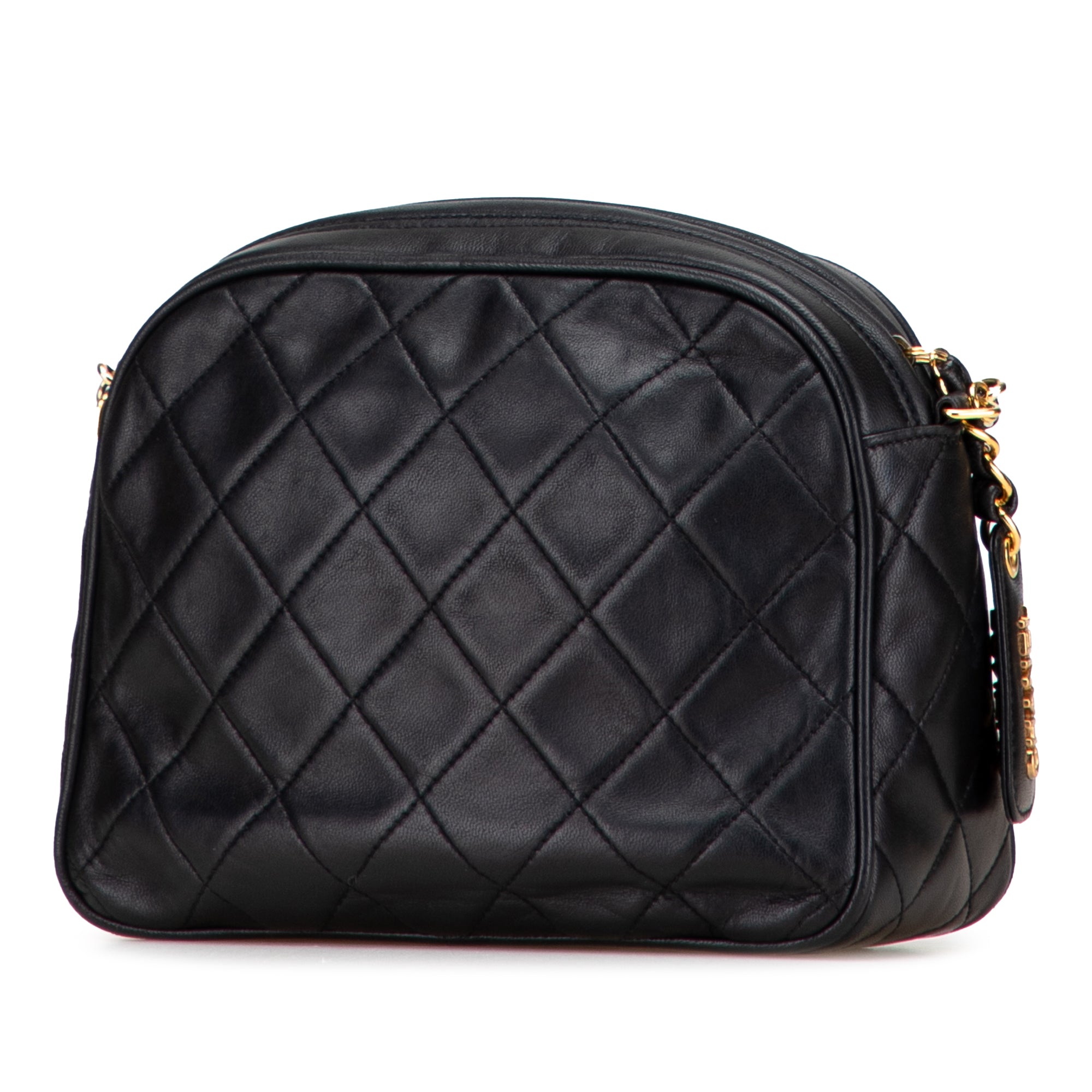Quilted Lambskin Camera Bag