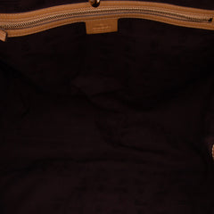 GG Canvas Web Tassel Tote