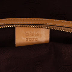 GG Canvas Web Tassel Tote