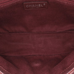 Medium Iridescent Calfskin In The Mix Flap