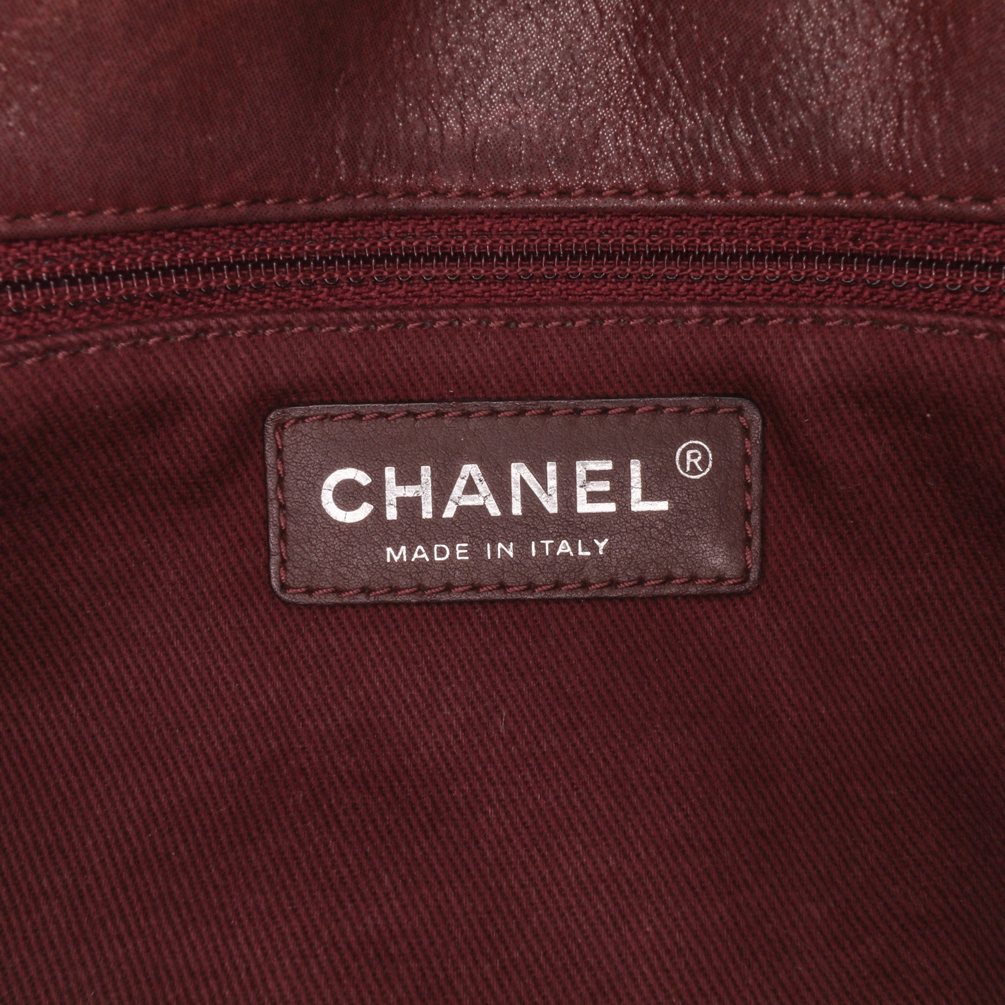 Medium Iridescent Calfskin In The Mix Flap