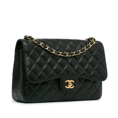 Jumbo Classic Caviar Double Flap_1