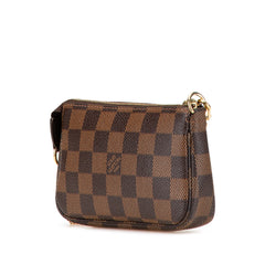 Damier Ebene Trunks and Bags Mini Pochette Accessoires