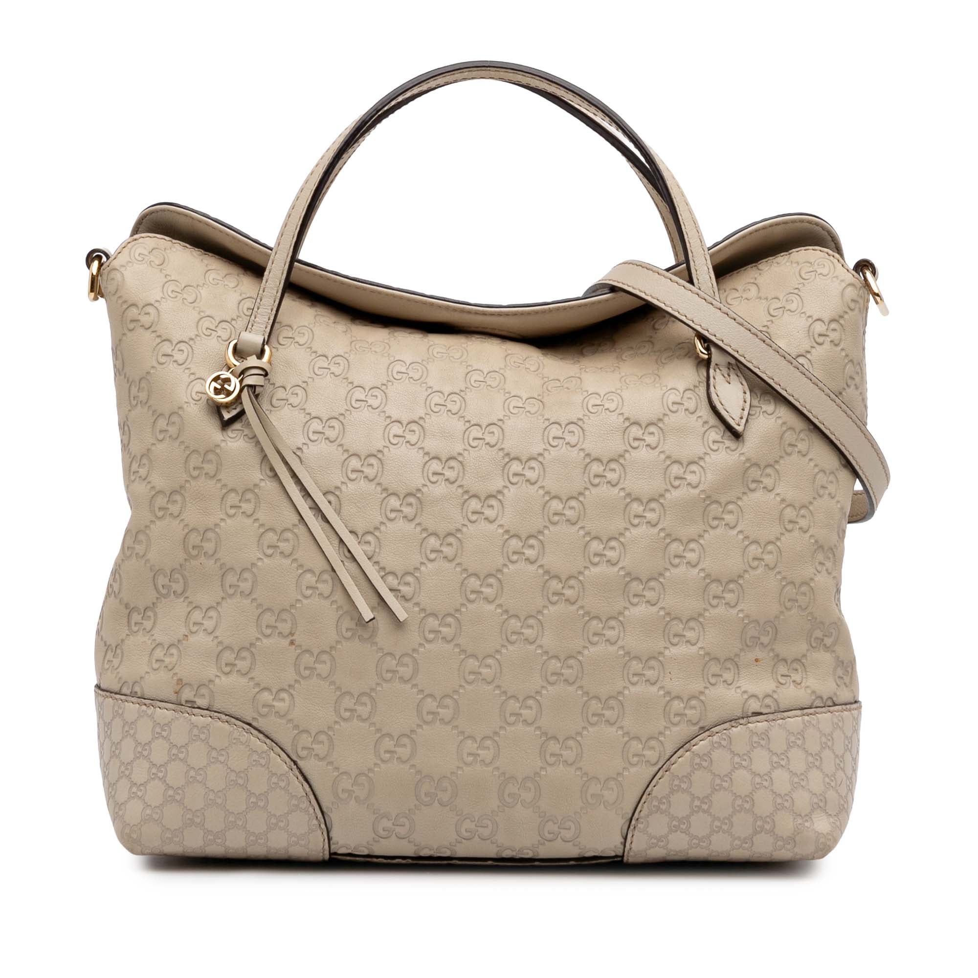 Medium Guccissima Bree Fold Over Tote